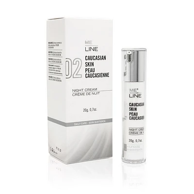 ME LINE - 02 Peau Caucasienne - Crème de nuit