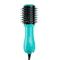 Izutech - TORO - Portable 2-in-1 - Brosse Séchoir (bleu sarcelle)