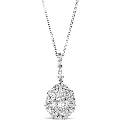 Sterling Silver Cubic Zirconia Necklace