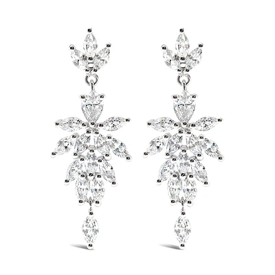 Sterling Silver Cubic Zirconia Earrings 146686