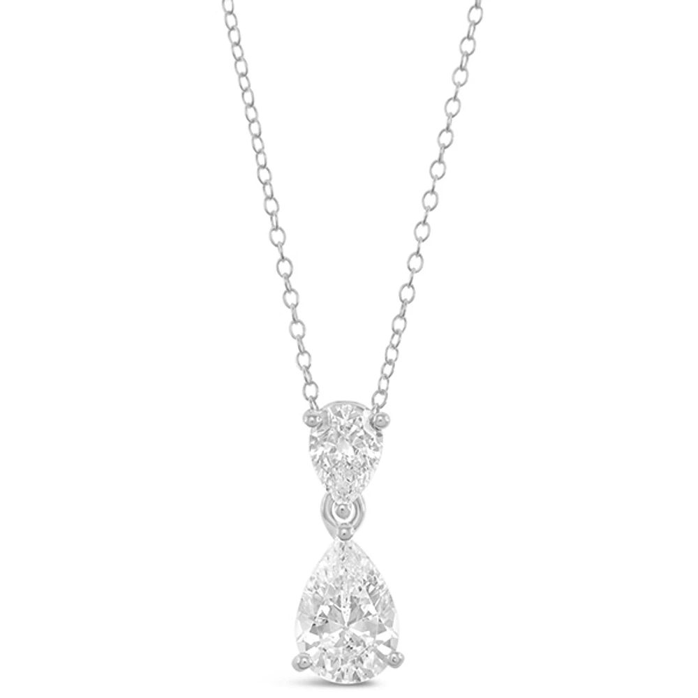 Sterling Silver Cubic Zirconia Necklace 152732