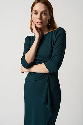 Scuba Crepe Dress