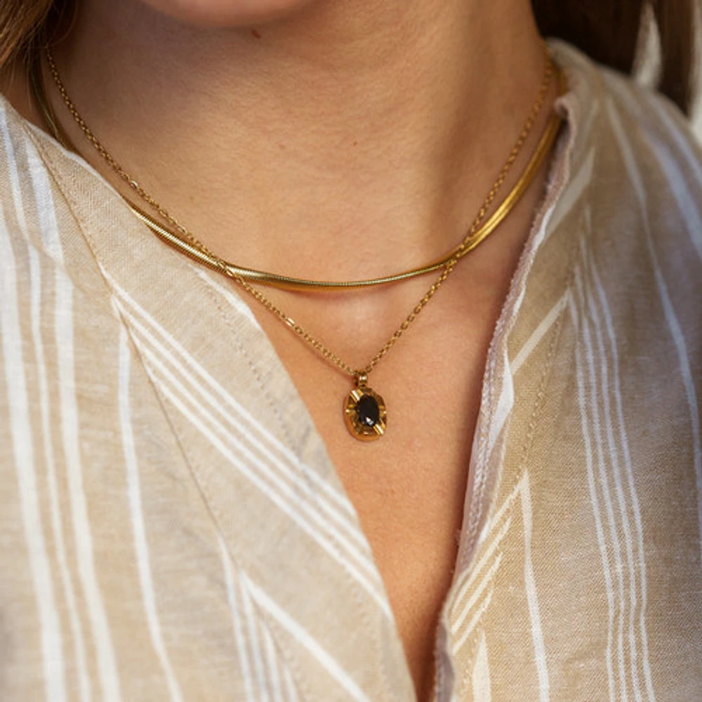 Onyx Stone Necklace