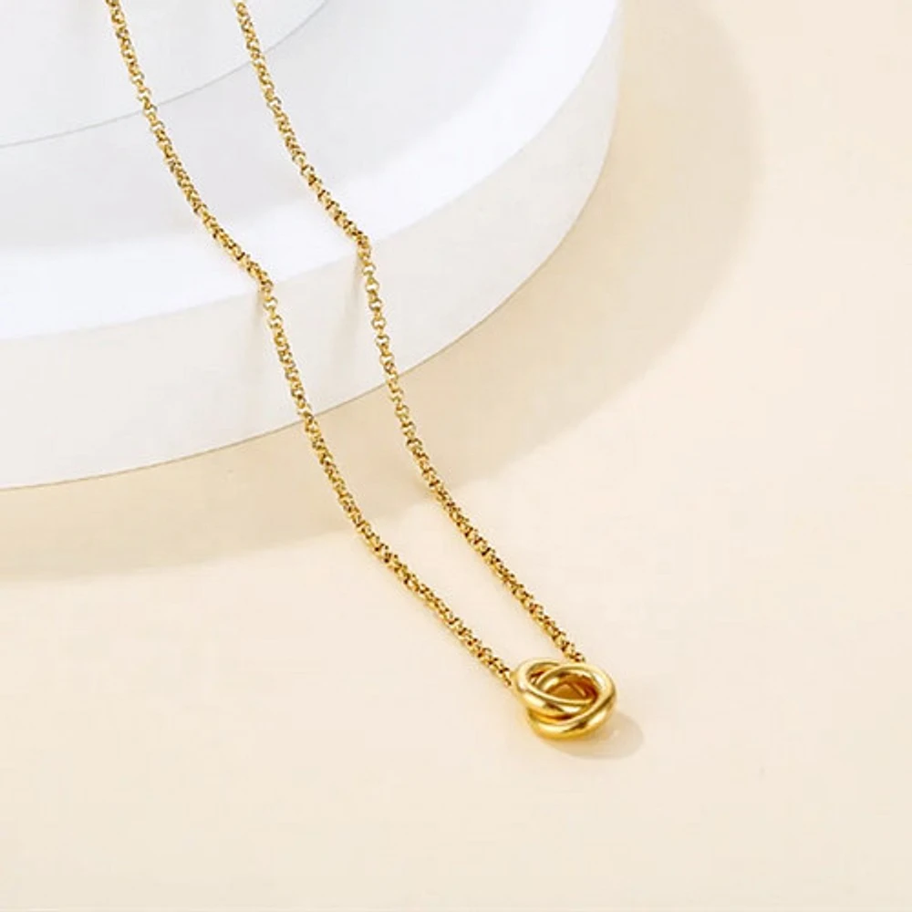 Dual Ring Necklace