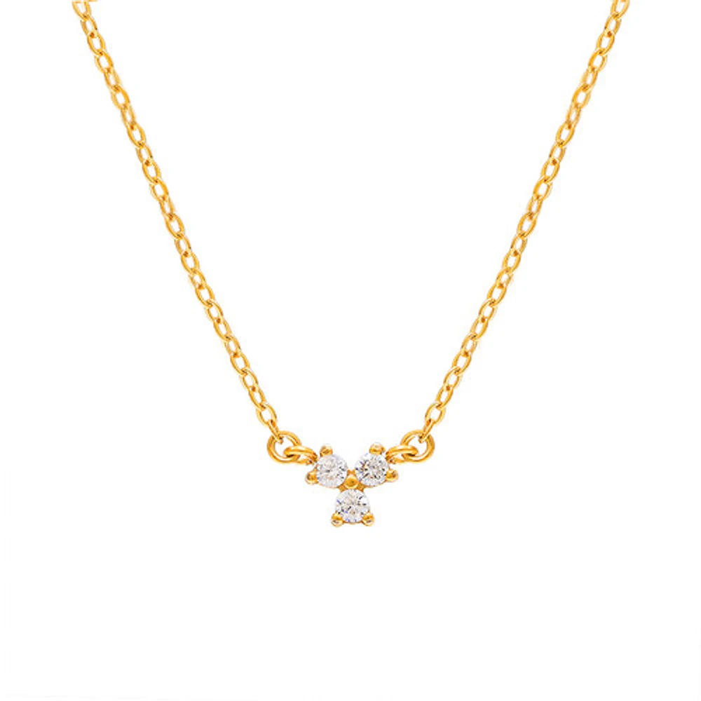 Tri-Gem Necklace