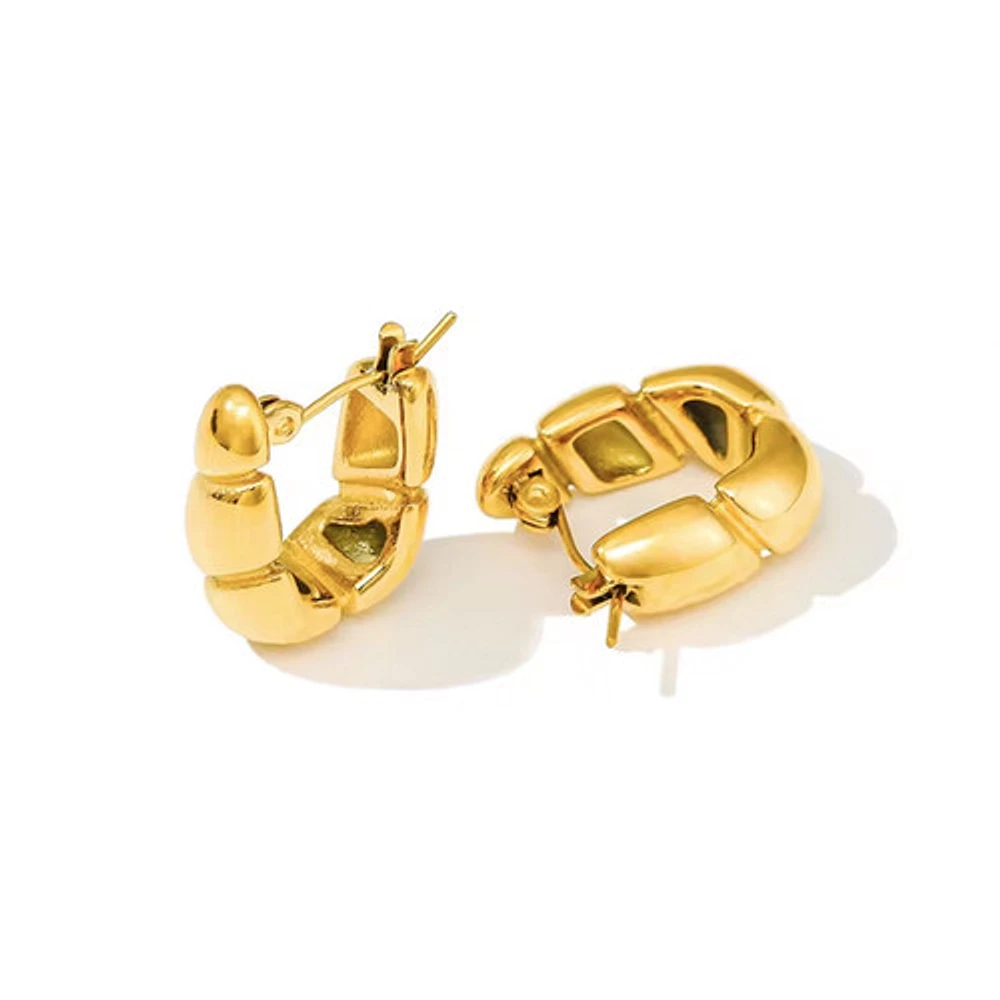 Rectangular Croissant Hoops