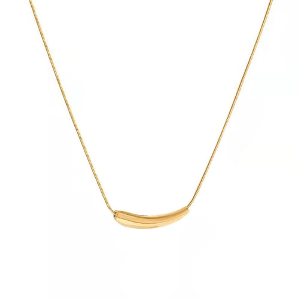 Gold Bean Necklace