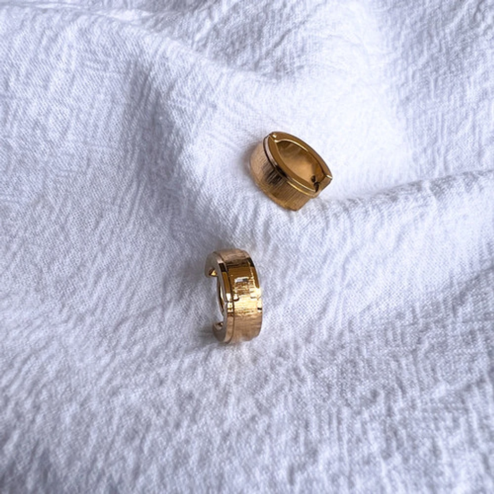 Brushed Finish Hoops