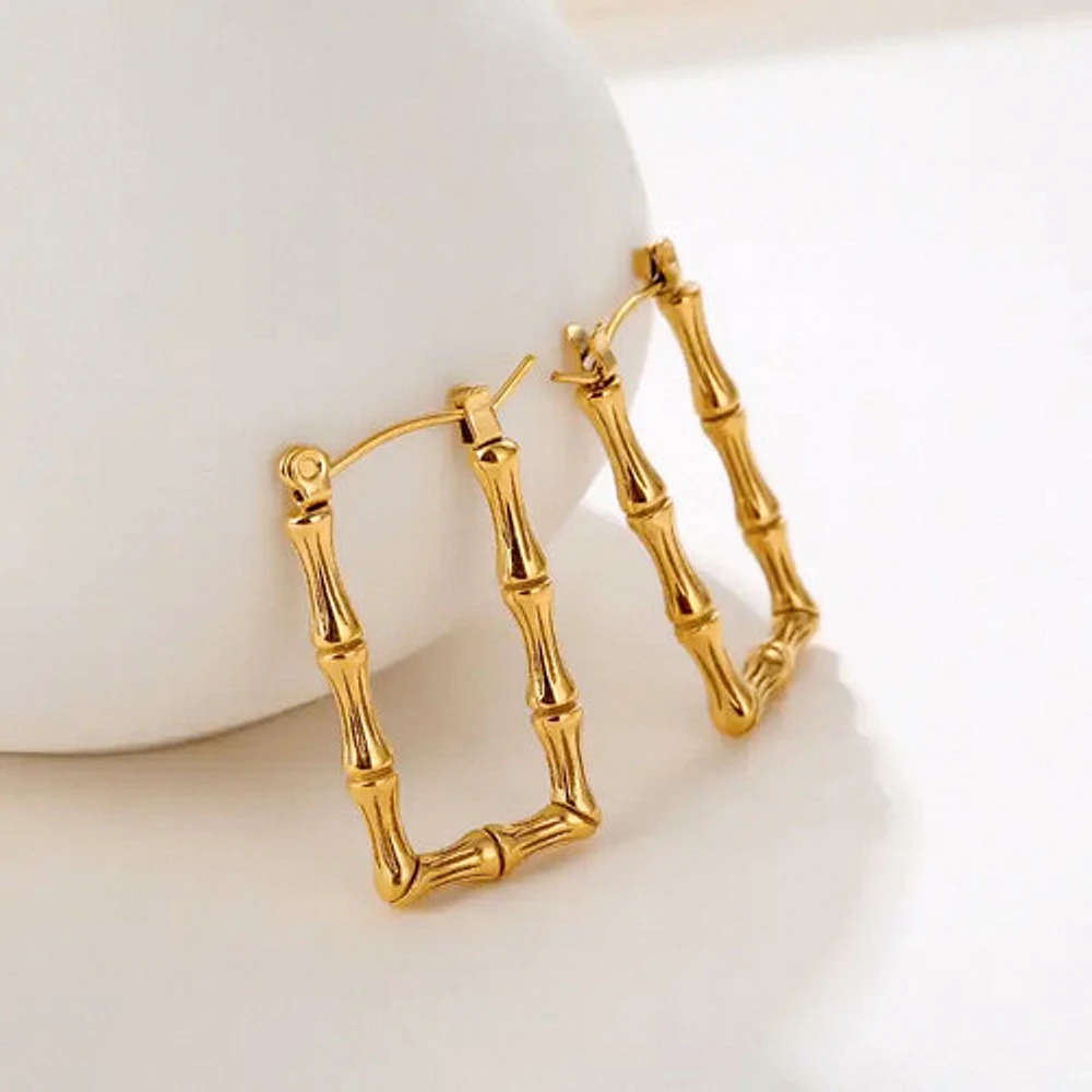 Bamboo Hoops