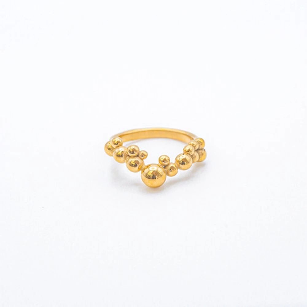 Bubble Sphere Ring