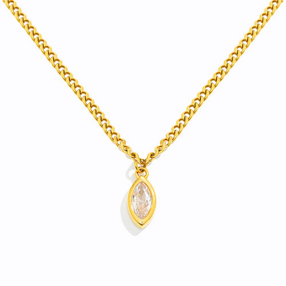 Vertical Eye Necklace
