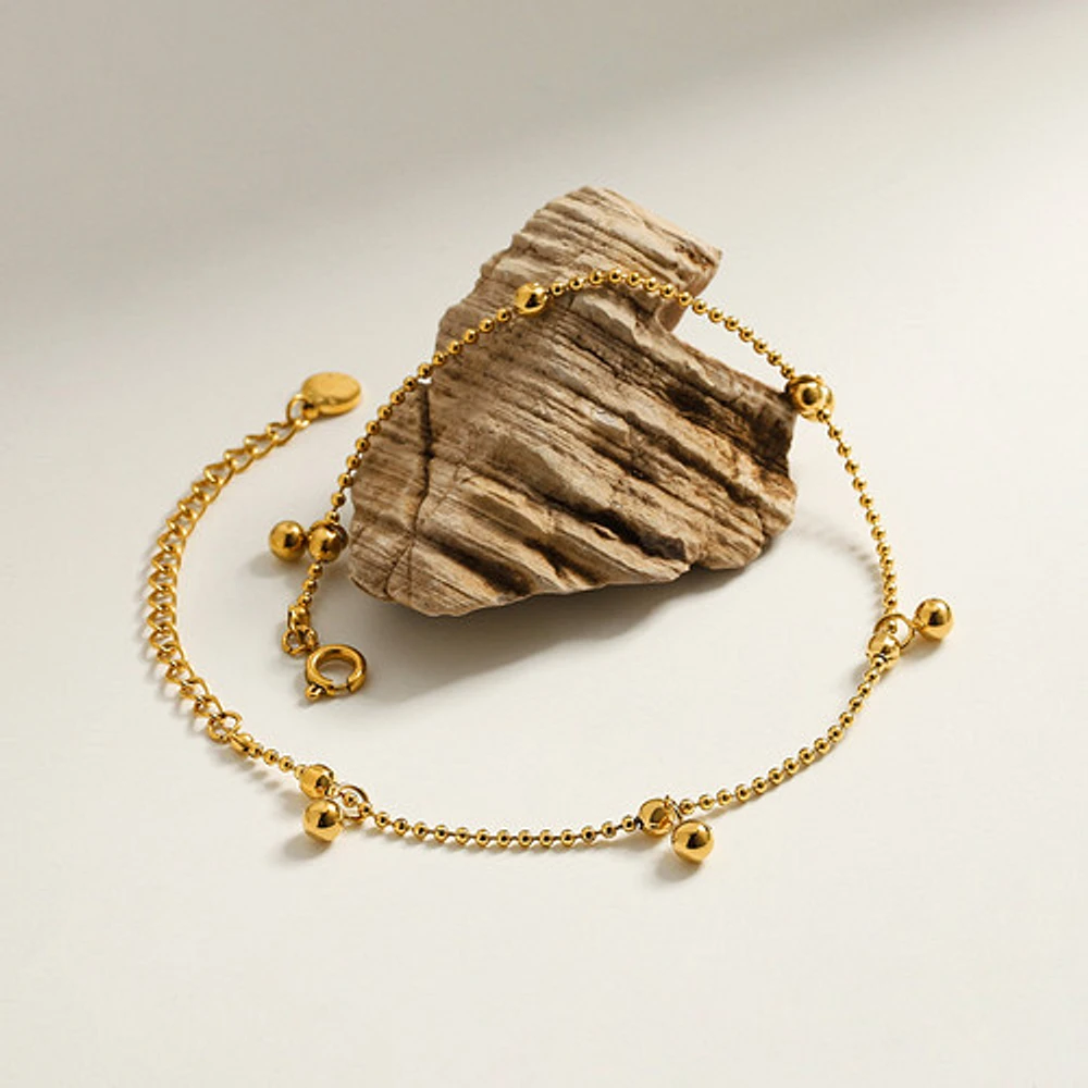 Moving Beads Anklet