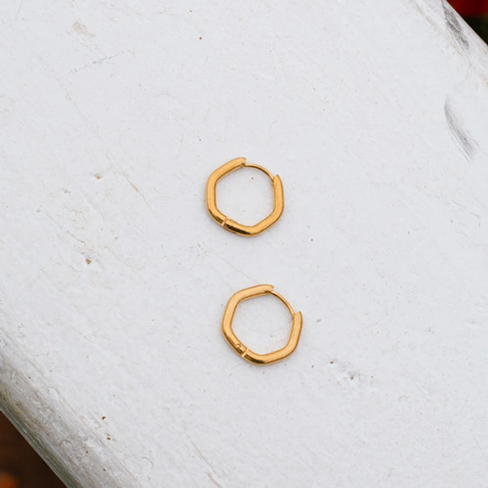 Simple Hexagon Hoops