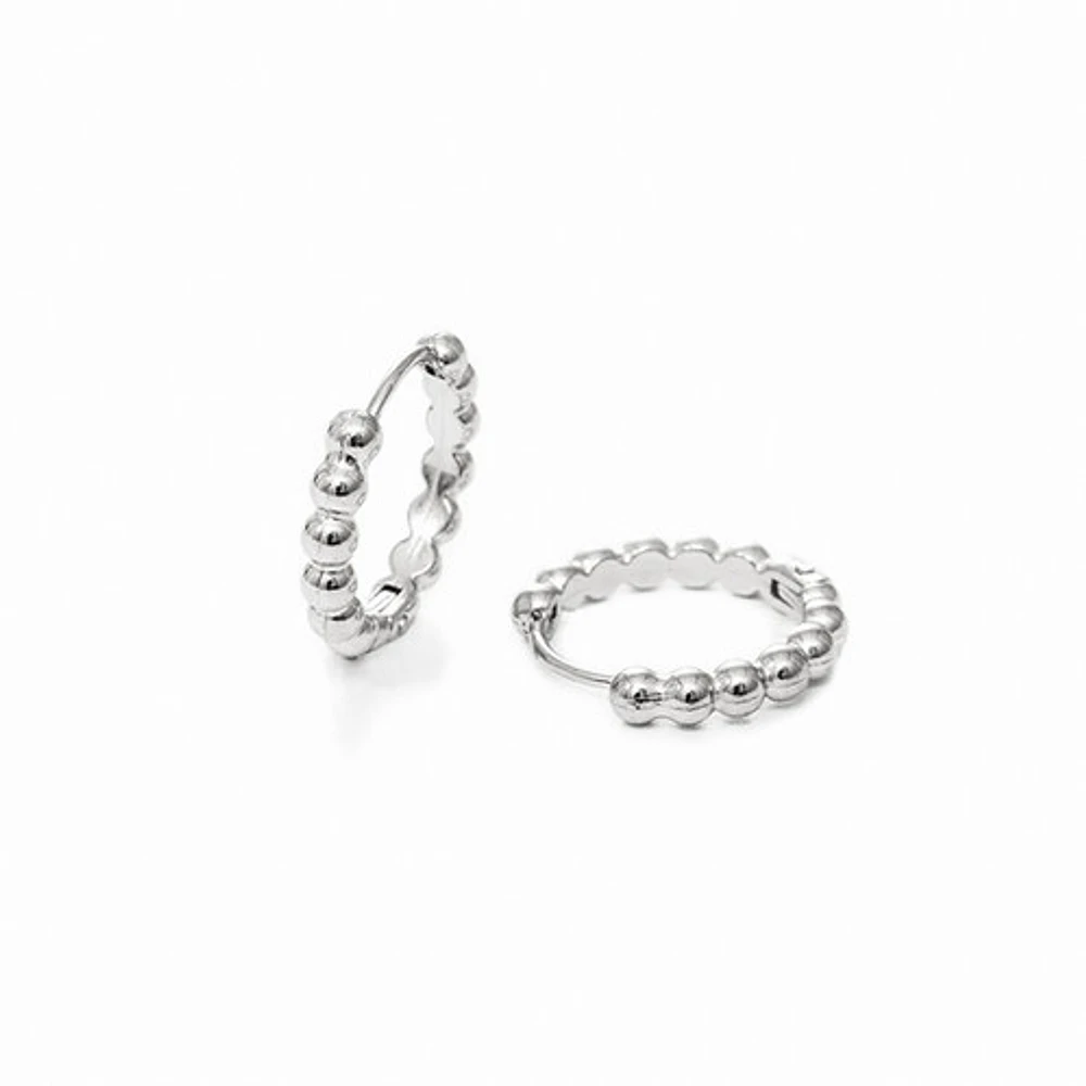 Steel Beaded Hoops