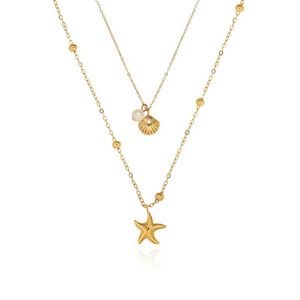 Dual Layer Sea Necklace