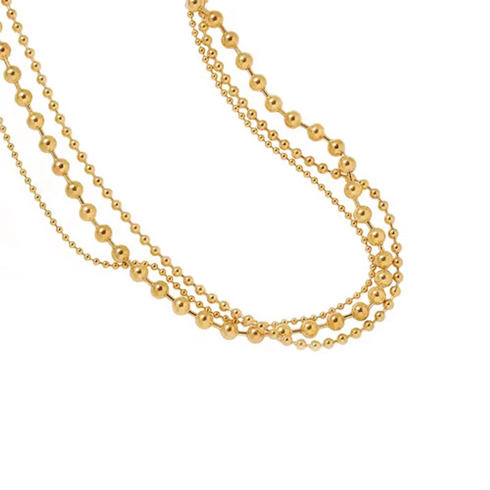 Layered Beaded Necklace