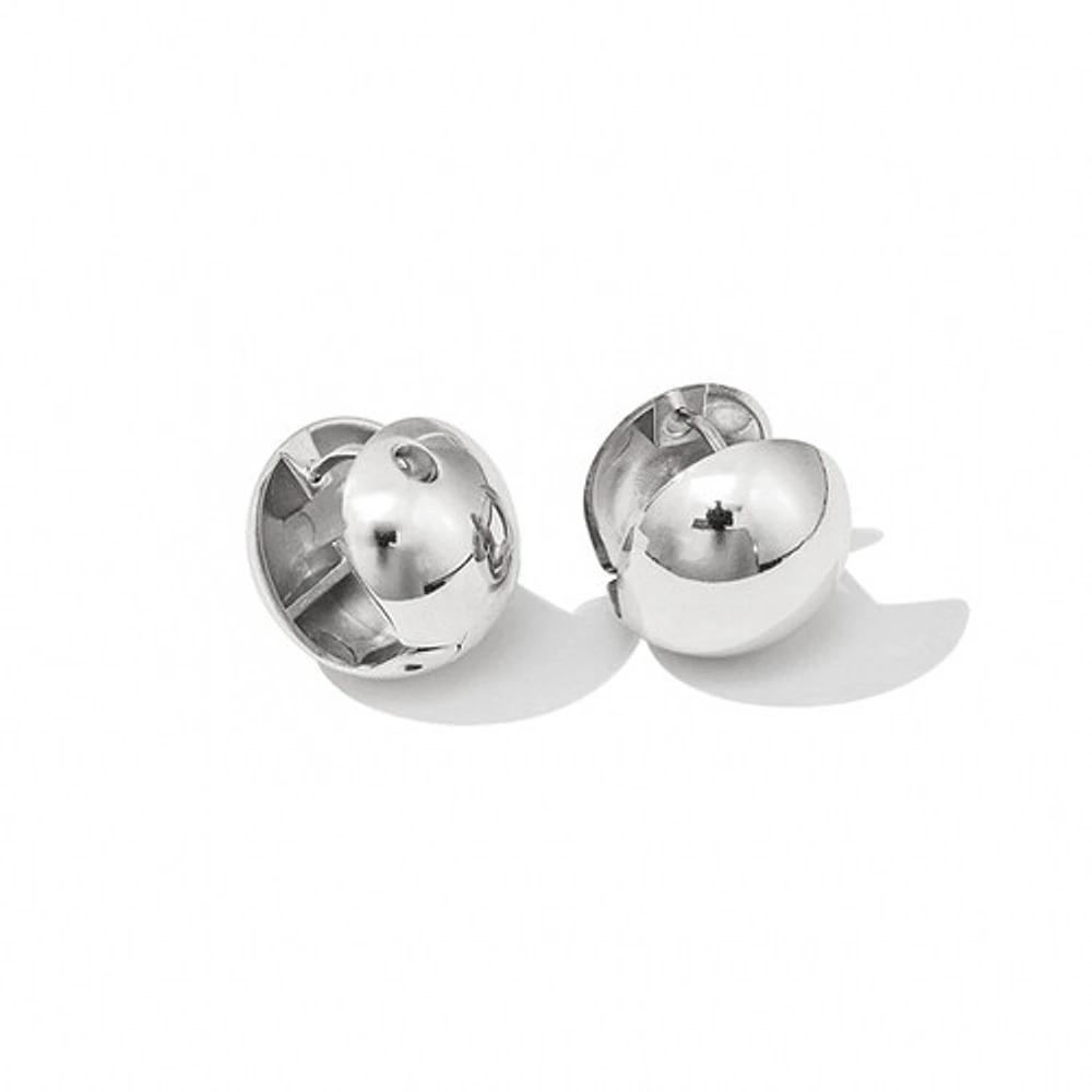 Steel Chunky Dome Hoops