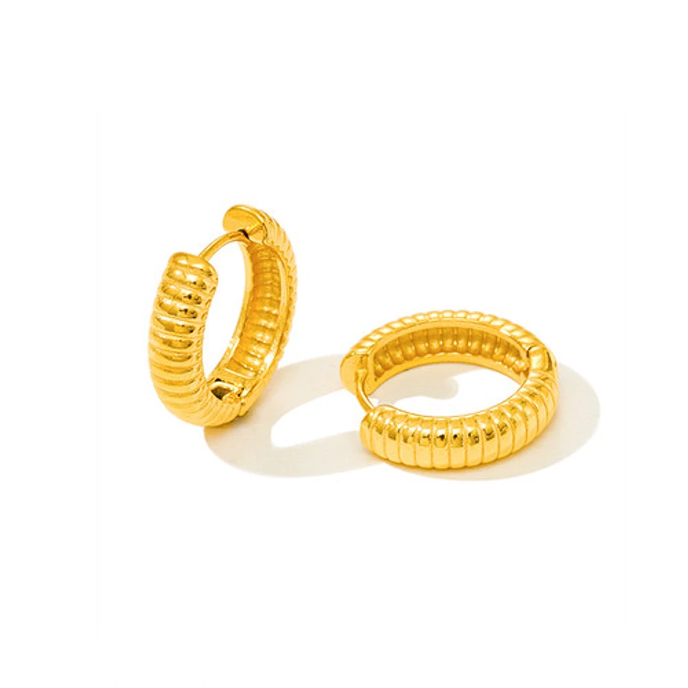 Medium Dome Croissant Hoops