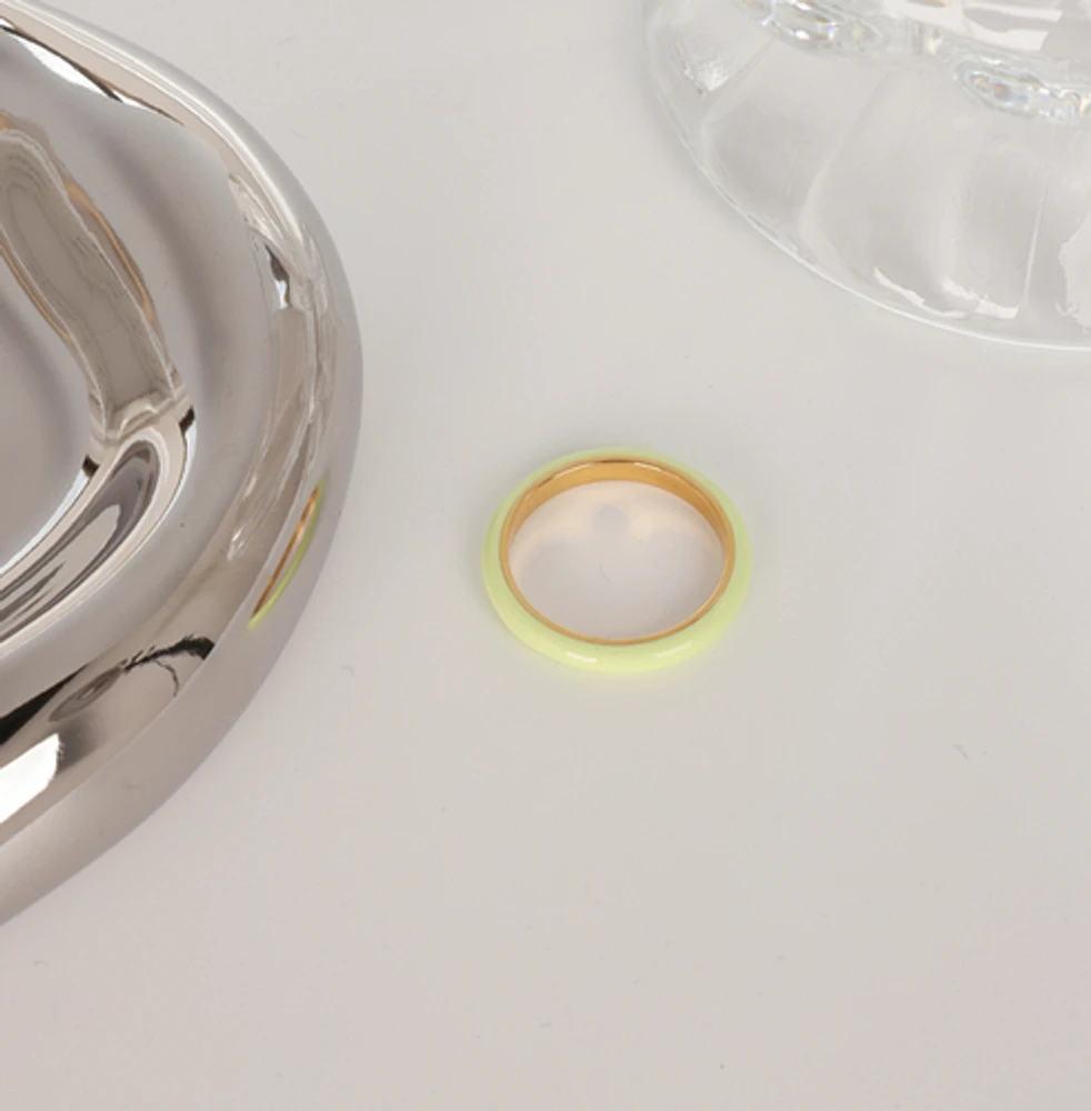 Everyday Enameled Ring