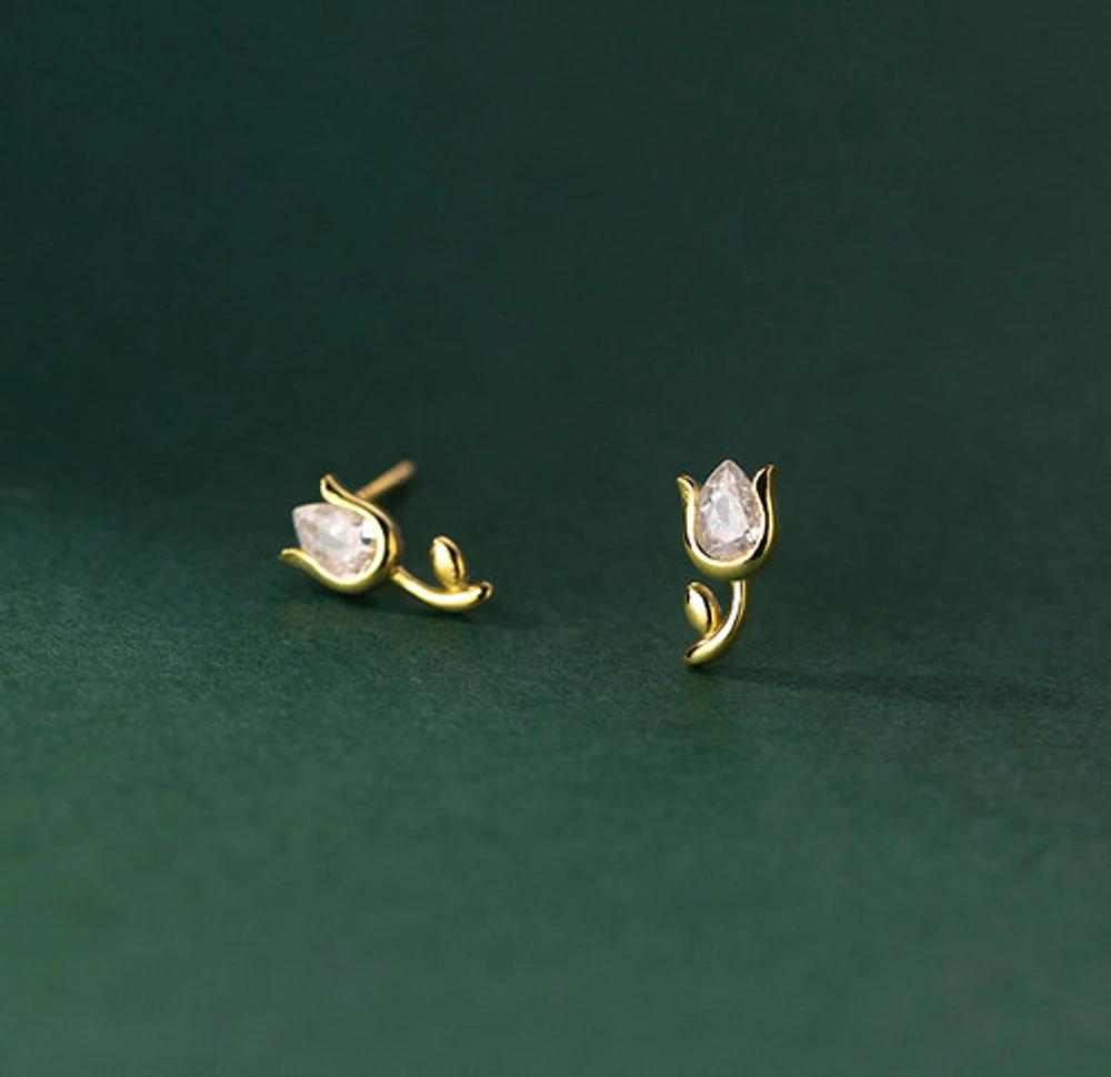 Tulip Studs