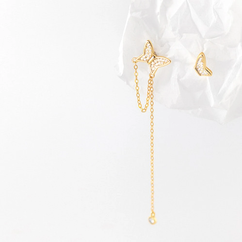 Pretty Butterfly Studs