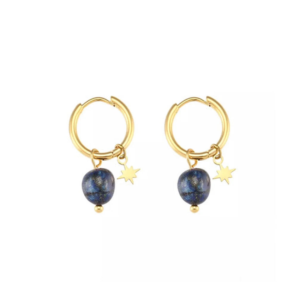 Natural Stone Hoops