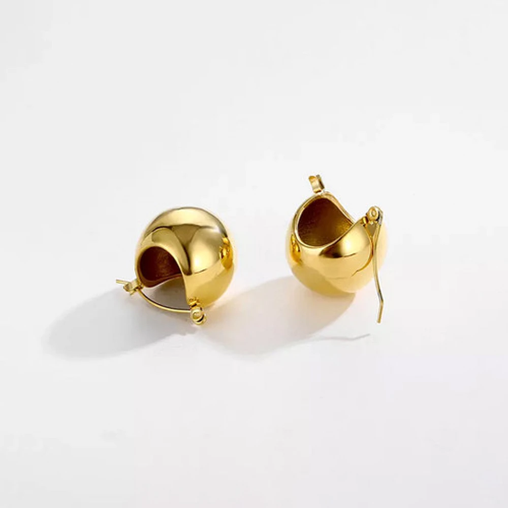 Bold Round Hoops