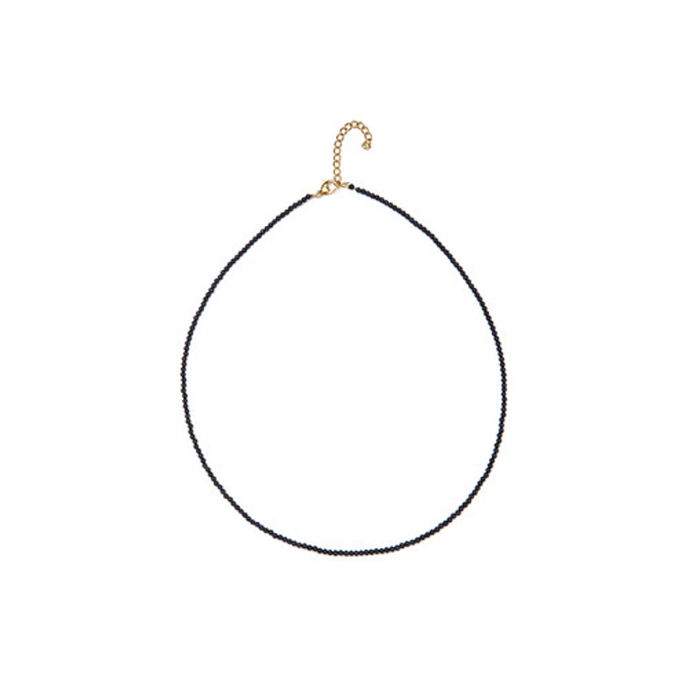 Natural Crystal Necklace (Neutral Tones)