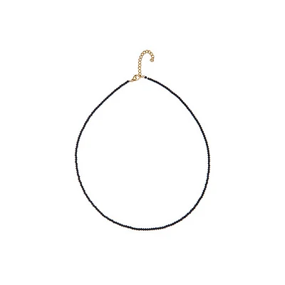 Natural Crystal Necklace (Neutral Tones)
