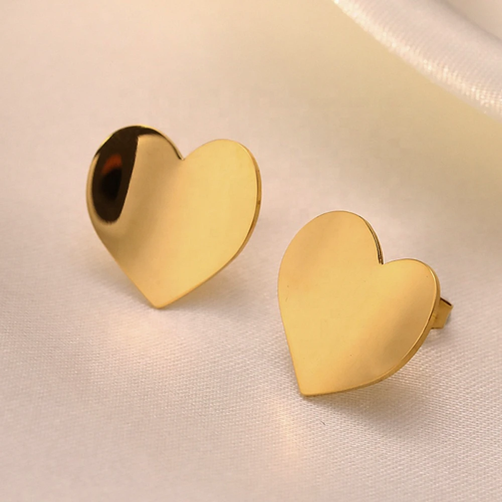 Just Heart Studs