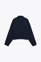 JACKET WITH SIDE STRIPES