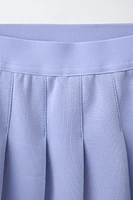 PLEATED TECH SKORT