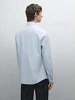 Chemise regular fit serge 100 % coton