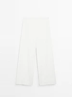 Pantalon palazzo taille haute - STUDIO