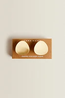 LOT BOUTONS DE PORTE LAITON (LOT DE 2)