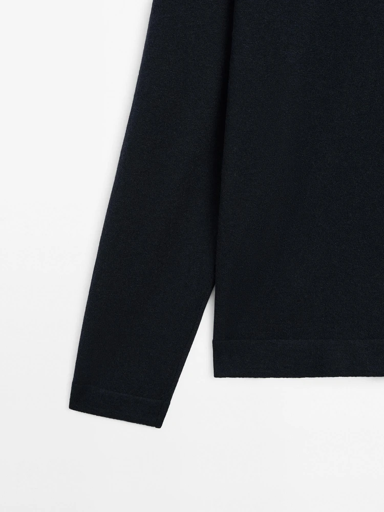 Pull en maille légère 100 % cachemire