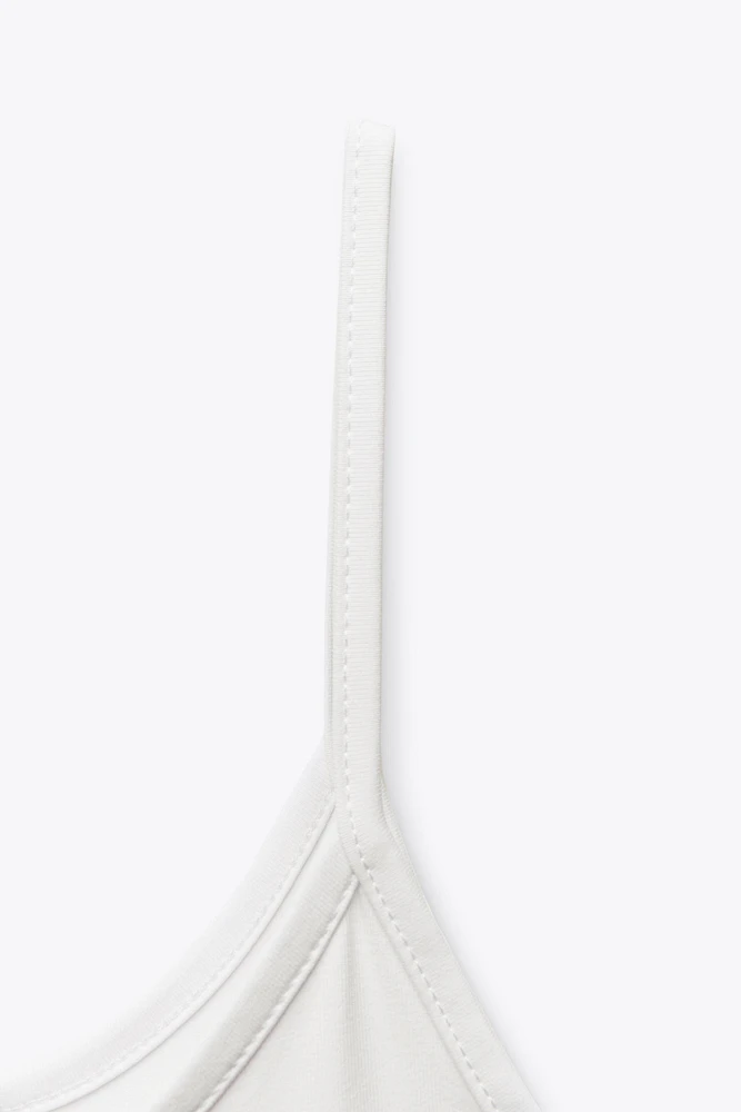 POLYAMIDE SPAGHETTI STRAP CAMISOLE