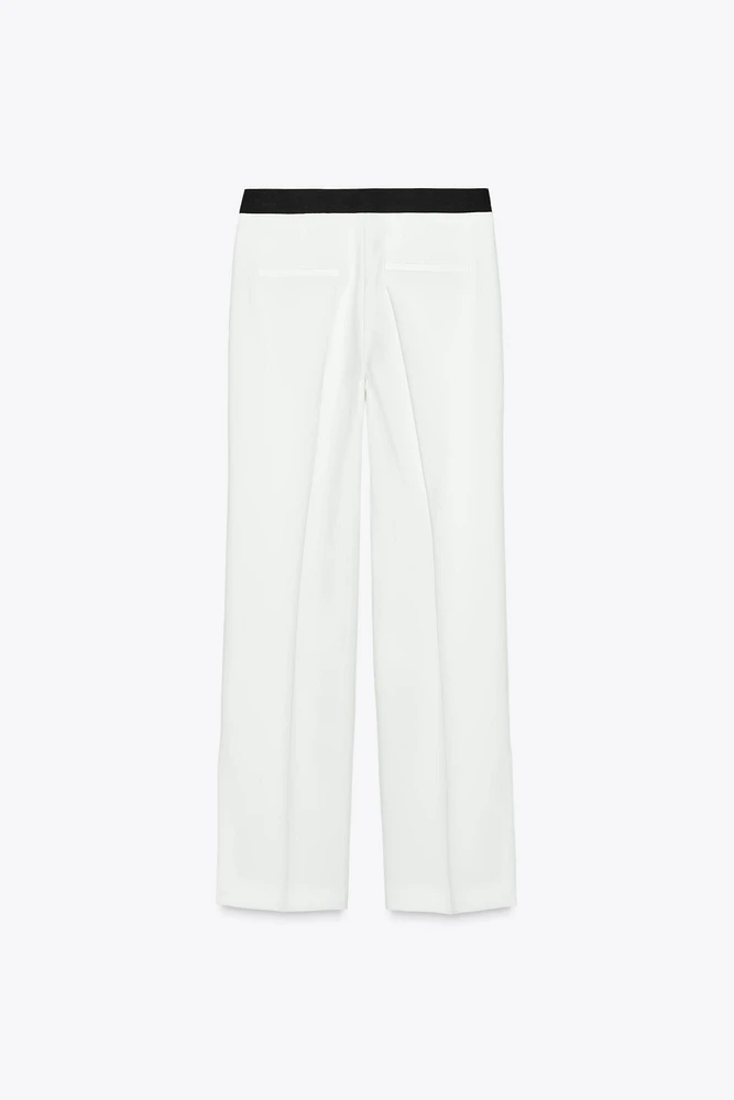 PANTALON TAILLE COMBINÉE