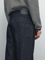 Jean tapered en coton mélangé