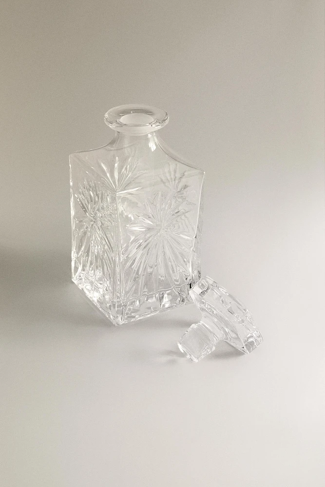 BOUTEILLE RELIEF CRISTALLIN