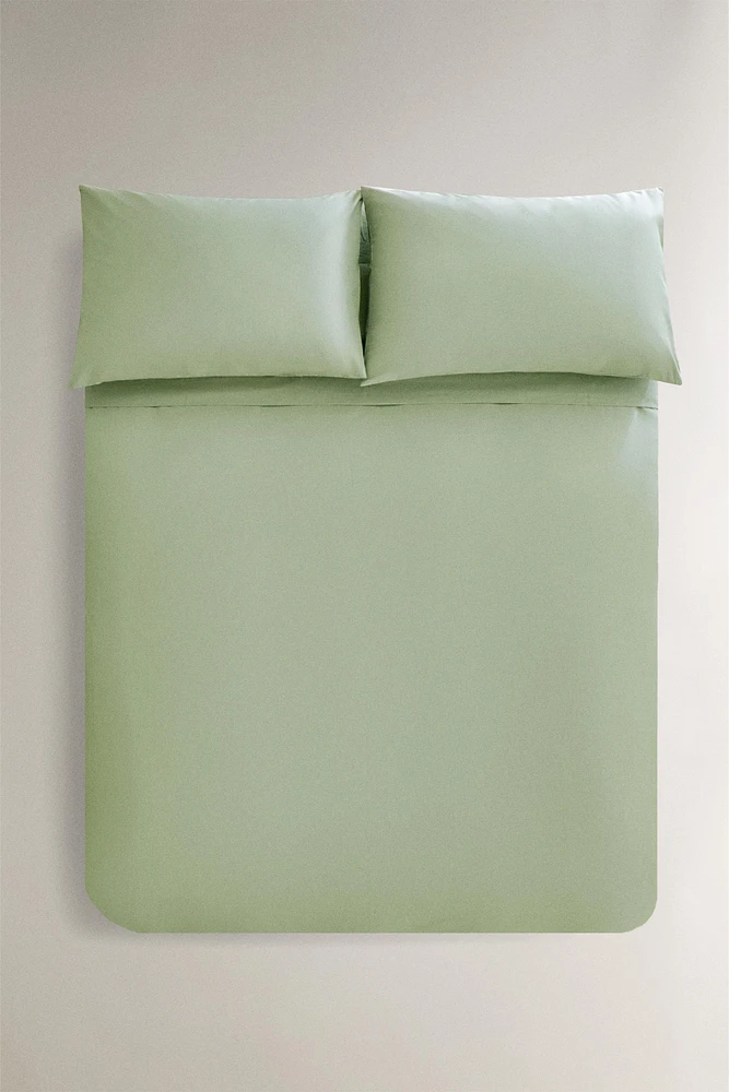 PERCALE COTTON DUVET COVER ( THREAD COUNT