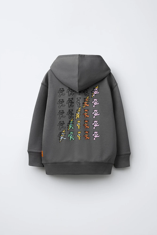 GRATEFUL DEAD AND RHINO ENTERTAINMENT © PRINTED SWEATSHIRT