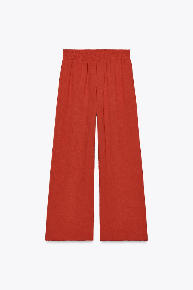 RUSTIC WIDE LEG PANTS