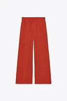 RUSTIC WIDE LEG PANTS