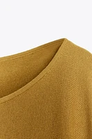 LAYERED KNIT TOP