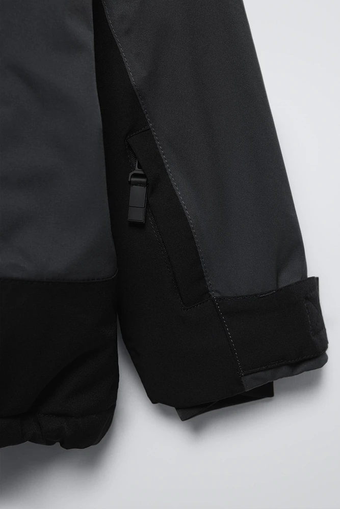 VESTE KANGOUROU DÉPERLANTE ET COUPE-VENT AVEC SYSTÈME RECCO® - COLLECTION SKI