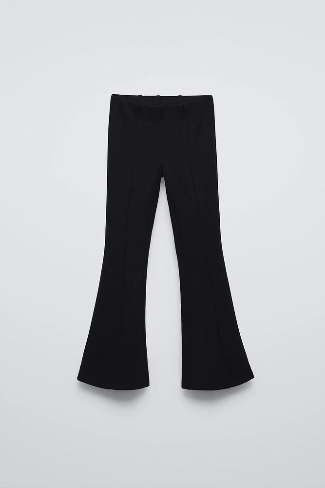 LEGGING FLARE EN MAILLE POINT DE ROME