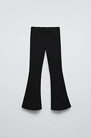 LEGGING FLARE EN MAILLE POINT DE ROME