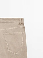 Faux jean relaxed fit