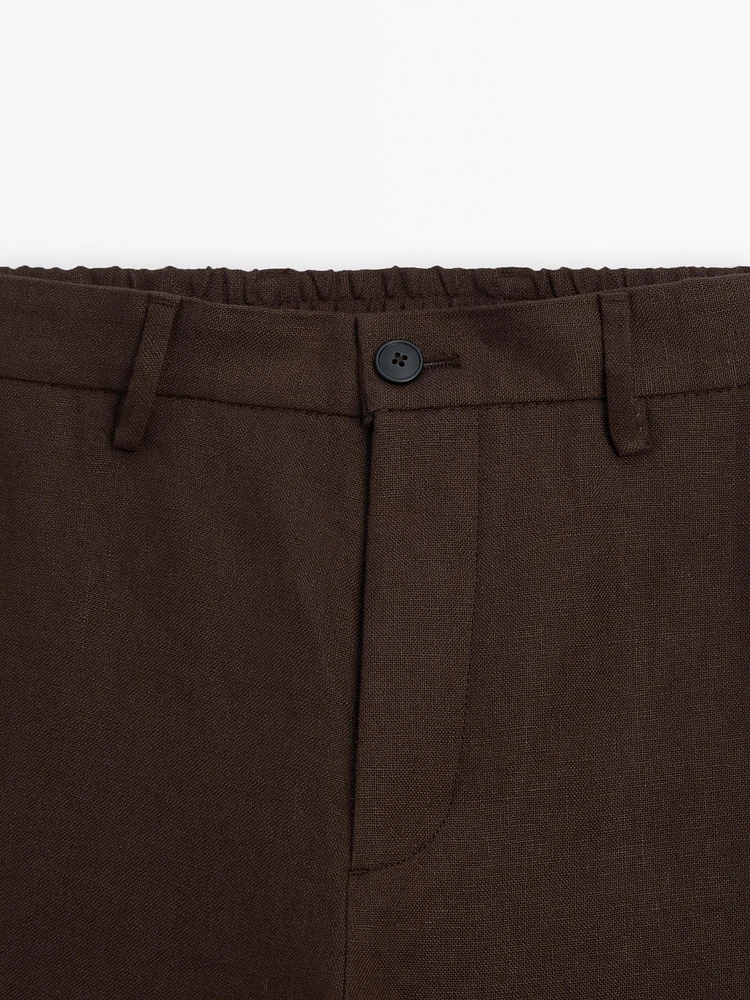 Linen co-ord trousers